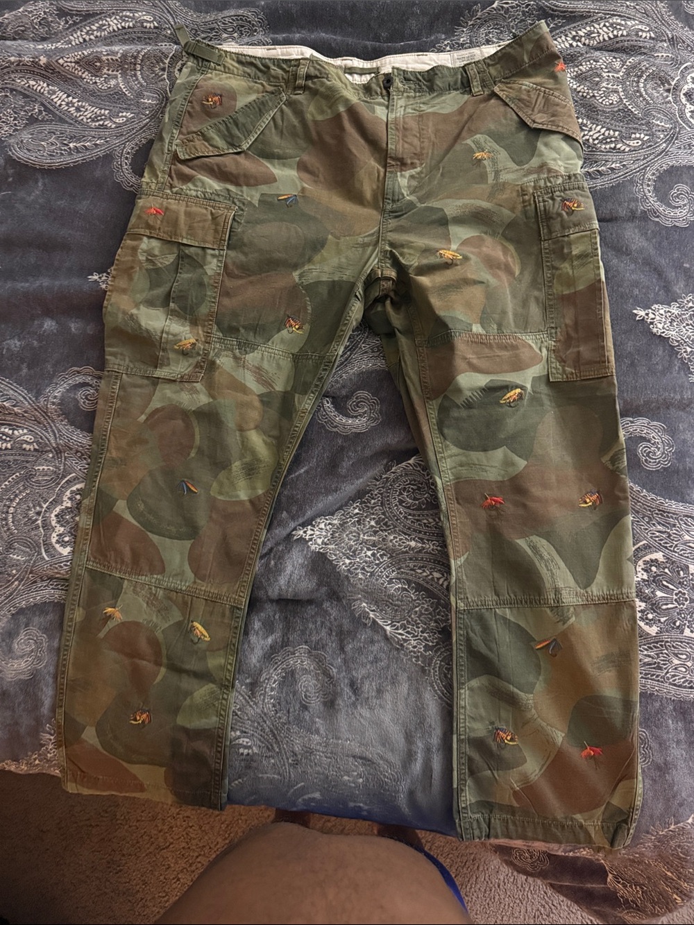 Ralph Lauren Surplus Division Cream Military Trousers